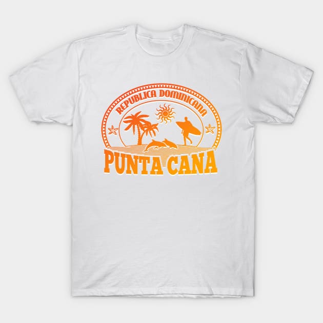 Punta Cana Dominican Republic T-Shirt by icdeadpixels